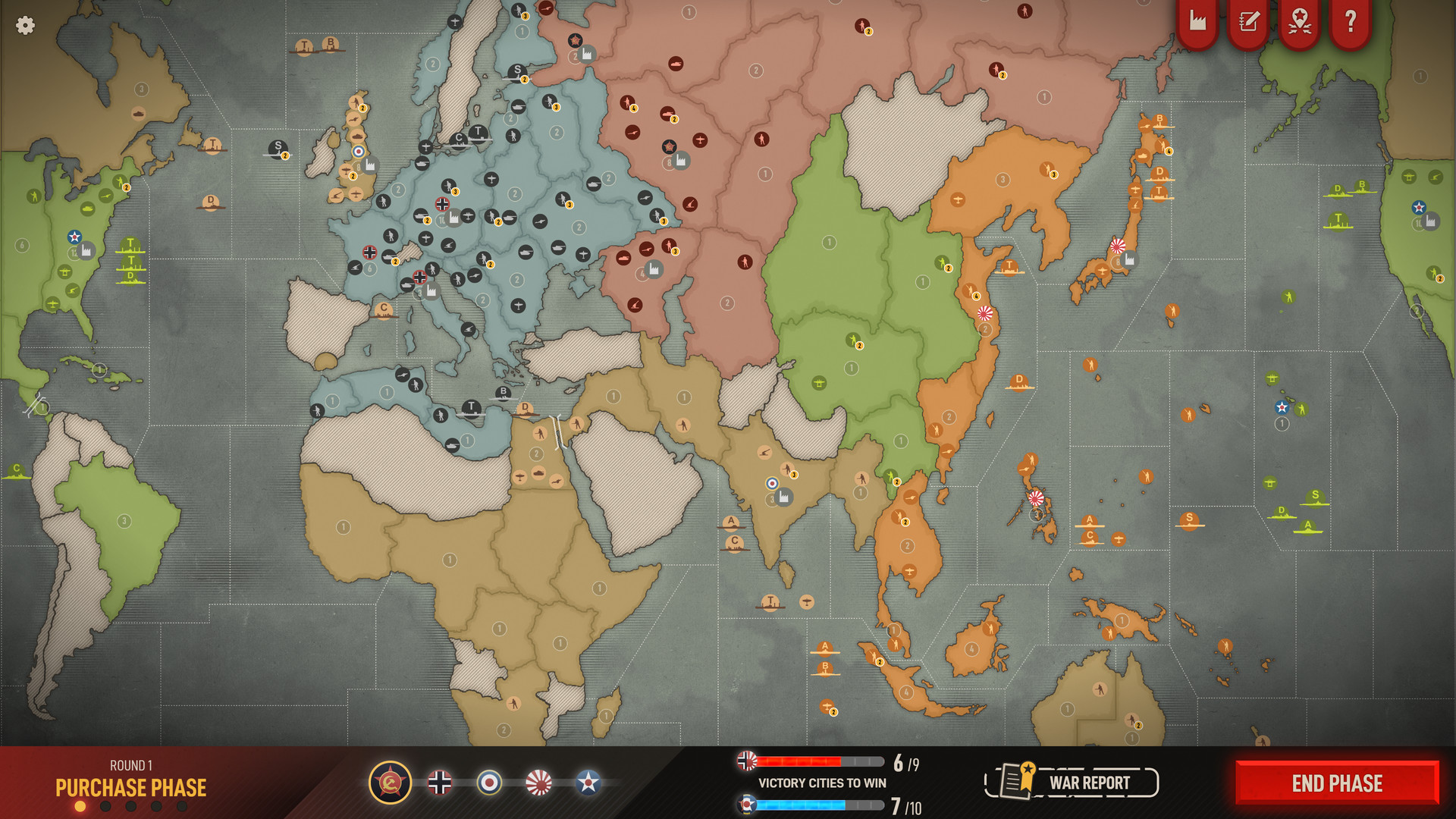Axis and allies video game